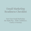 Email Marketing Readiness Checklist cover – digital download PDF