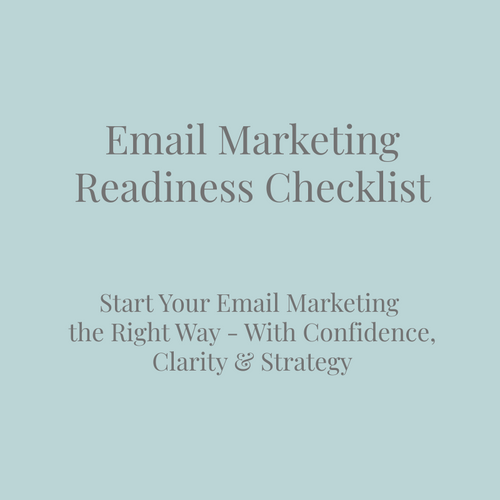 Email Marketing Readiness Checklist cover – digital download PDF