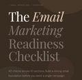 Email Marketing Readiness Checklist